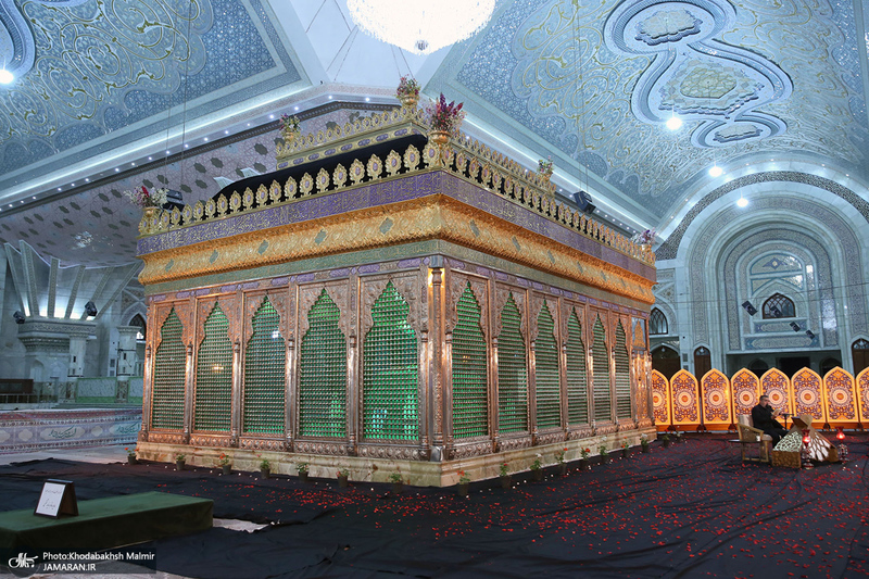 مراسم احیای شب بیست و سوم ماه مبارک رمضان در حرم امام خمینی(س)