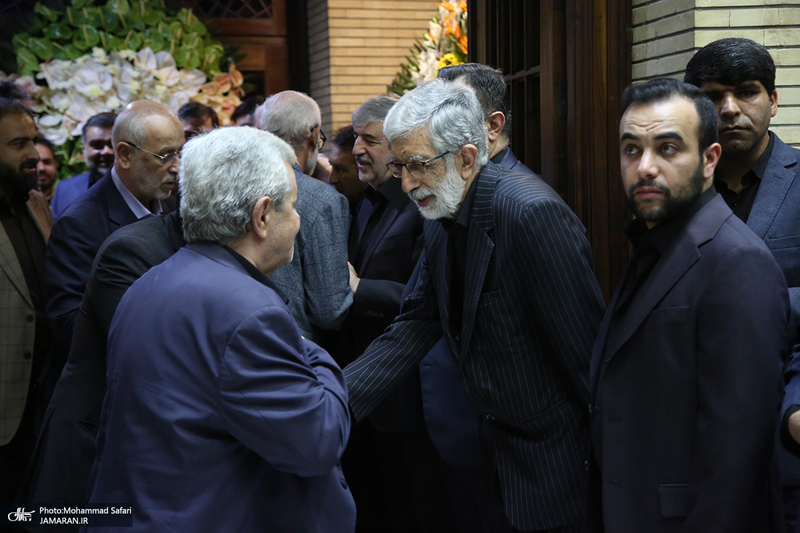 مراسم بزرگداشت مادر غلامعلی حدادعادل - 1