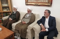 دیدار اعضای شورای سیاستگذاری همایش وکلای شرعی امام خمینی(س) با آیت‌الله سبحانی