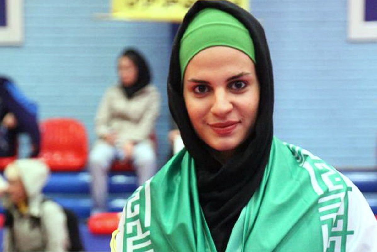 ندا شهسواری پرچمدار کاروان ایران در اختتامیه بازی های آسیایی