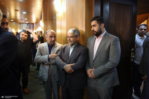 مراسم چهلمین روز درگذشت آیت الله بجنوردی در دائره المعارف بزرگ اسلامی - 3