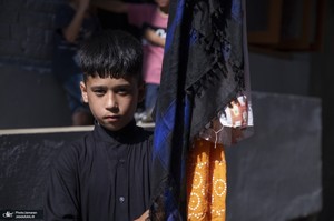 دسته عزاداری سنتی در کشمیر ھند