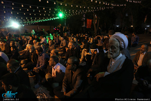 وداع با پیکر مطهر شهید امیر‌سعید قاسمی در امامزاده صالح(ع) فرحزاد 