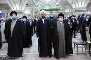 مراسم دوازدهمین سالگرد رحلت همسر گرامی امام و بیست و هفتمین سالگرد ارتحال سید احمد خمینی (ره)