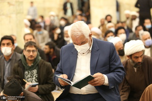 مراسم بزرگداشت آیت الله ری شهری (ره) در مسجد اعظم قم‎