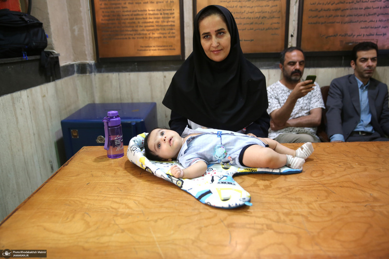 تجدید میثاق جوانان هلال احمر با آرمان‌های امام راحل