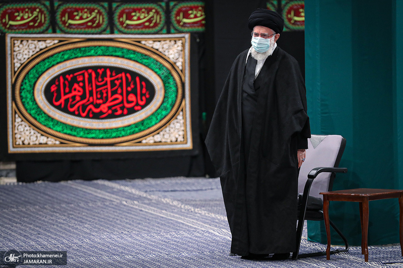 عزاداری شب شهادت حضرت زهرا (س) در حسینیه امام خمینی