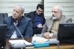 جلسه شورای جهاد دانشگاهی با حضور محمدرضا عارف