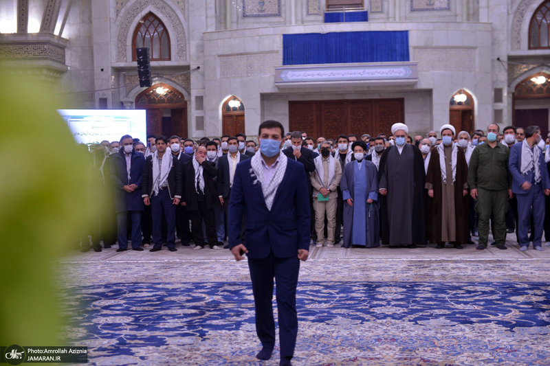 تجدید میثاق بسیجیان شهرداری تهران با آرمان های حضرت امام خمینی(س)