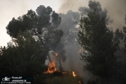 آتش‌سوزی در دو منطقه بهبهان و اعزام بالگرد برای اطفای حریق