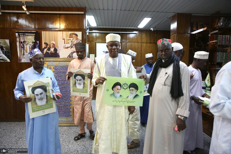 ازدید جمعی از علمای اهل سنت قاره آفریقا‎‎ از جماران