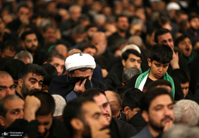 مراسم عزاداری شب تاسوعای حسینی (ع) در حسینیه امام خمینی