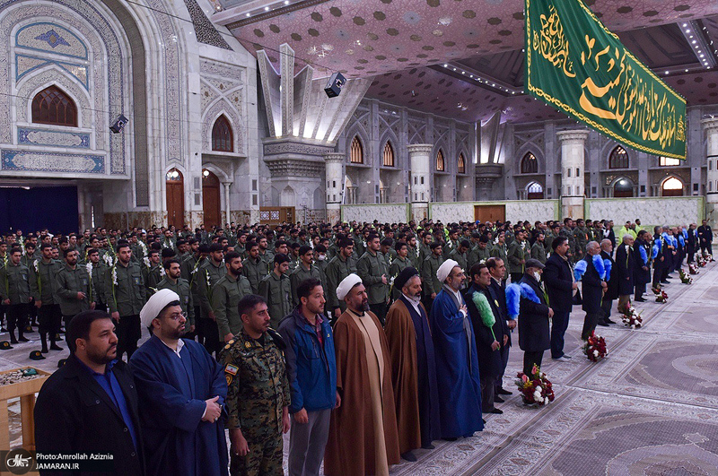 مراسم گل افشانی حرم مطهر امام خمینی (س)