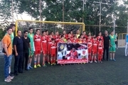 تصاویری از افتتاحیه مدرسه فوتبال هادی نوروزی