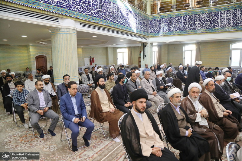 مراسم چهلمین روز درگذشت همسر آیت الله العظمی جوادی آملی‎‎