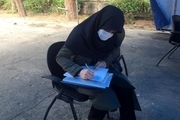 ثبت نام الهام فخاری و محمدرضا خباز در در انتخابات شورای شهر تهران + تصاویر