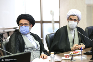 دیدار سرپرست موسسه تنظیم و نشر آثار امام خمینی(ره) با آیت الله اعرافی