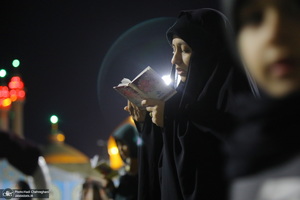 احیای شب بیست و سوم ماه رمضان در حرم مطهر حضرت معصومه (س)