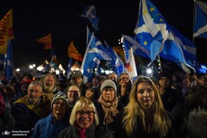 منتخب تصاویر امروز جهان - 3 آذر 1401 - همه پرسی اسکاتلند