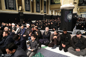 مراسم عزاداری شب شهادت حضرت فاطمه‌زهرا (س) در حسینیه امام خمینی