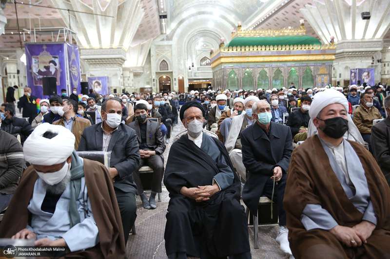 مراسم دوازدهمین سالگرد رحلت همسر گرامی امام و بیست و هفتمین سالگرد ارتحال سید احمد خمینی (ره)