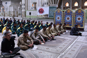 مراسم زیارت عاشورا در حرم مطهر امام خمینی (س)