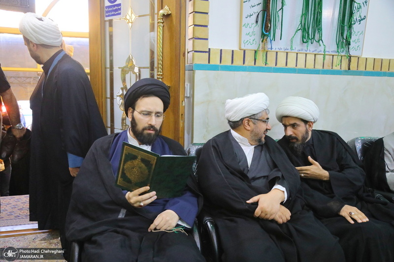 مراسم بزرگداشت برادر آیت الله فقیهی درقم