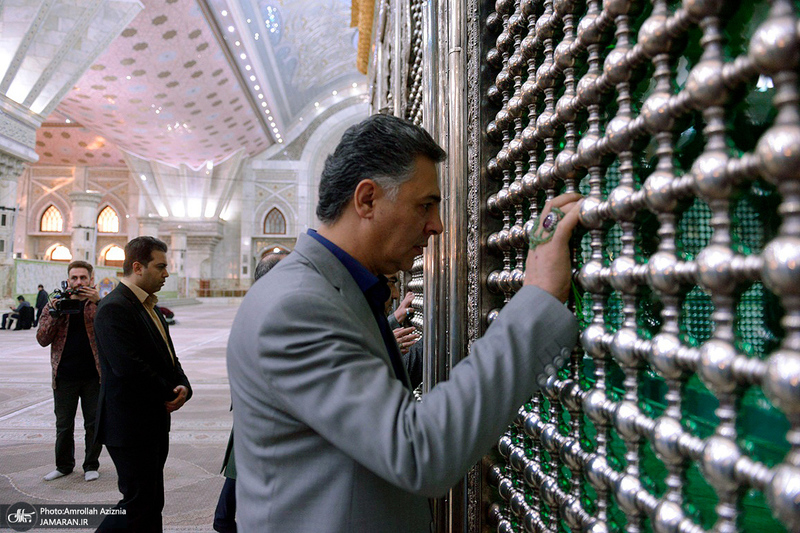 تجدید میثاق جمعی از ورزشکاران و مسئولان باقرشهر با آرمان های حضرت امام خمینی (س)