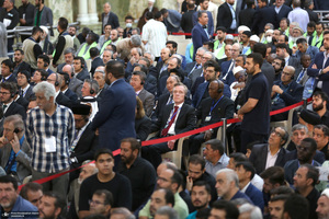 حضور شخصیت‌های سیاسی و مسئولان کشوری و لشکری در مراسم سالگرد ارتحال حضرت امام خمینی (س) -2