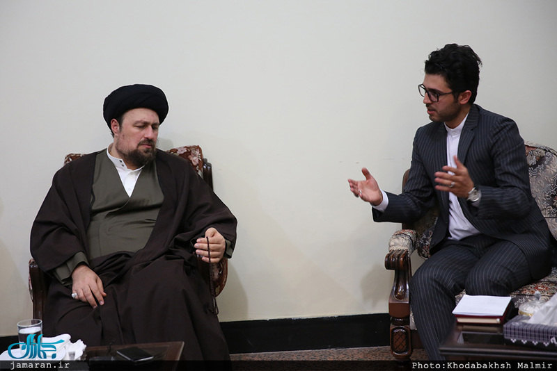 دیدار جمعی از مردم استان مازندران و دانشجویان زنجان با سید حسن خمینی