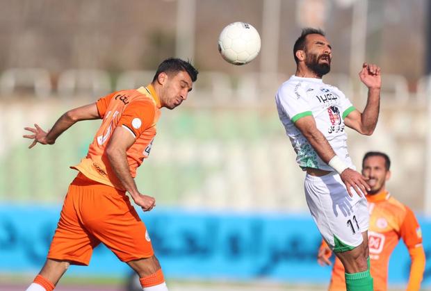 سوتی تلویزیونی در آمار بازی سایپا و ذوب آهن+عکس