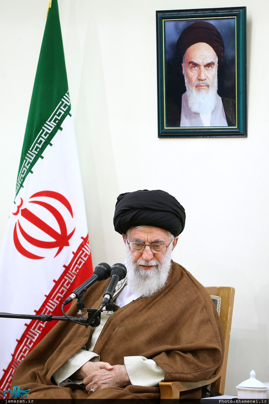 دیدار دست‌اندرکاران کنگره بزرگداشت آیت‌الله مصطفی خمینی(ره) با رهبر معظم انقلاب 