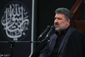 آخرین شب مراسم عزاداری حضرت فاطمه‌زهرا (س) در حسینیه امام خمینی