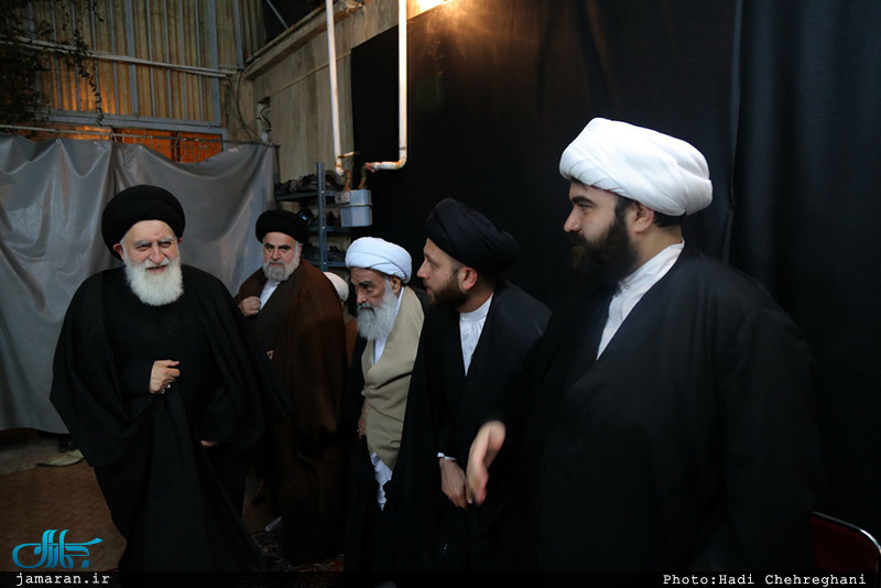 مجلس عزادارى شهادت حضرت صديقه طاهره(س) در بیت آيت الله دوستى زنجانى