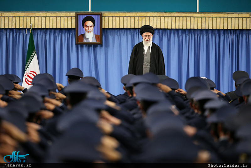 دیدار فرماندهان و کارکنان نیروی هوایی ارتش با رهبر معظم انقلاب
