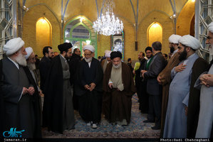 بیست و چهارمین سالگرد آیت الله العظمی گلپایگانی(ره) در مسجد اعظم قم 