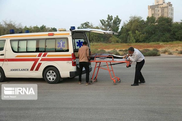 جاده مرگ در خوزستان جان یک نفر را گرفت