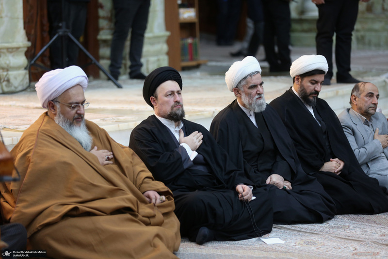 عزاداری شهادت حضرت زهرا (س)  مطهر امام خمینی (س)