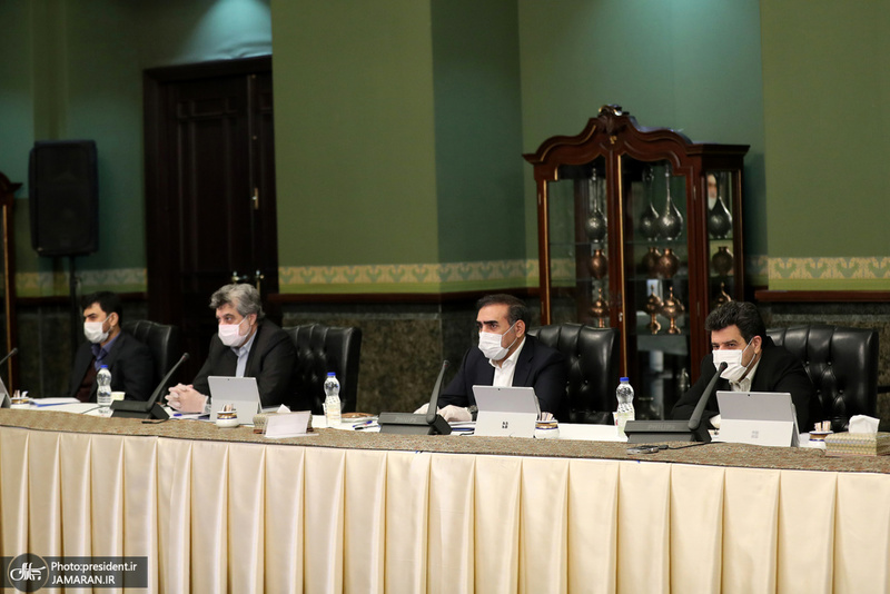 جلسه مشترک ستاد اقتصادی دولت و نمایندگان فعالان اقتصادی با حضور رییس جمهور