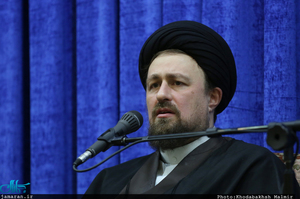 دیدار جمعی از میهمانان کنفرانس وحدت اسلامی با سید حسن خمینی