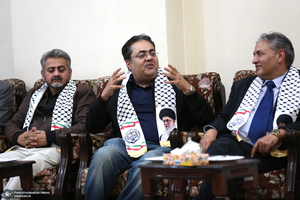 دیدار جمعی از حقوقدانان کشور پاکستان با آیت الله سید حسن خمینی