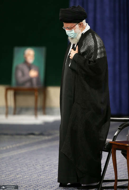 مراسم عزاداری شام غریبان حسینی (ع) در حسینیه امام خمینی