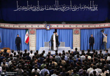 دیدار نخبگان و استعدادهای برتر علمی با رهبر معظم انقلاب