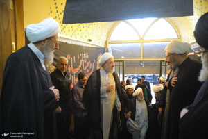 مراسم بزرگداشت برادر آیت الله فقیهی درقم