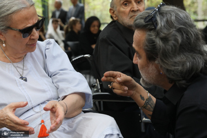 مراسم تشییع پیکر جواد مجابی