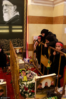 مراسم تشییع شهدای حزب الله در بیروت