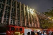آتش سوزی مرگبار در بیمارستان مخصوص کرونا در هند
