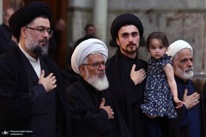 چهارمین شب عزاداری حضرت اباعبدالله الحسین (ع) در حرم امام خمینی