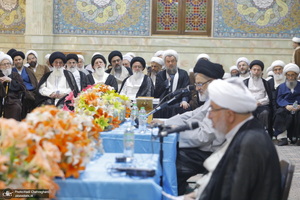 نشست دوره ای اساتید سطوح عالیه و خارج حوزه علمیه قم‎