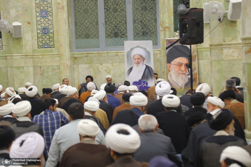 مراسم دومین سالگرد ارتحال آیت الله العظمی محفوظی (ره) در قم